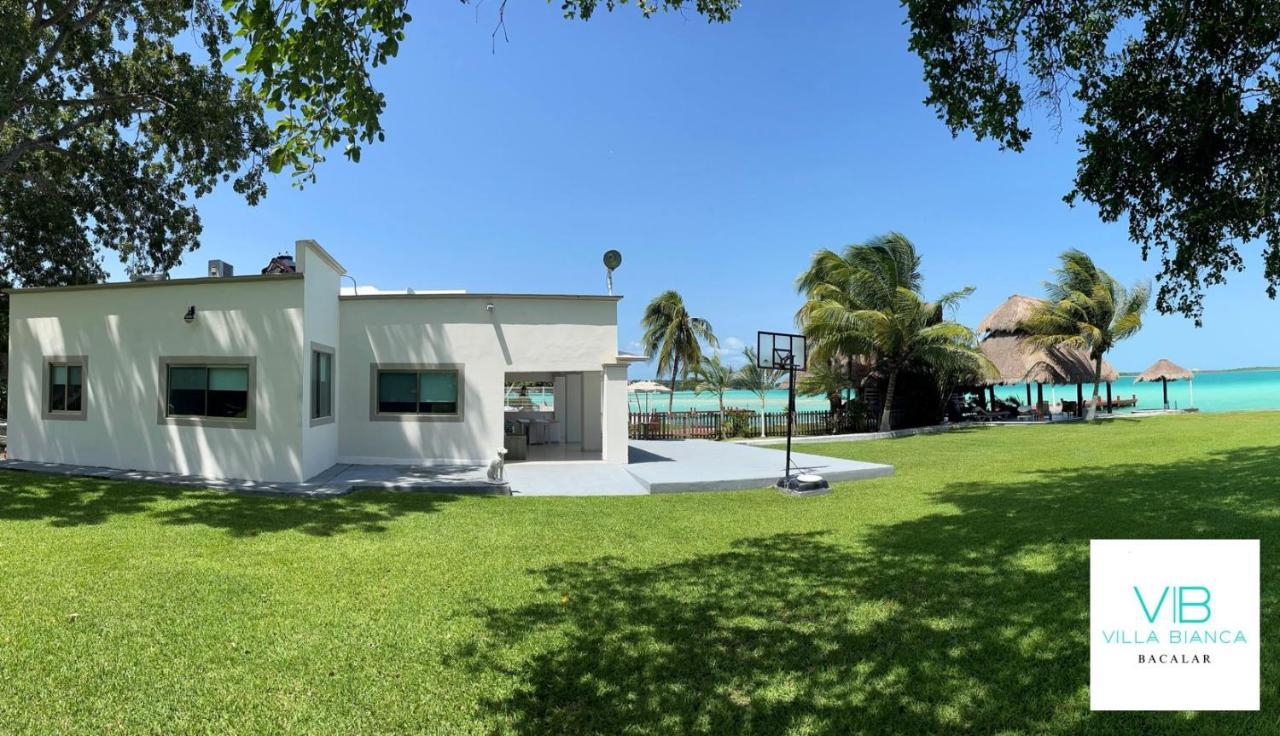 Villa Bianca Bacalar Buitenkant foto