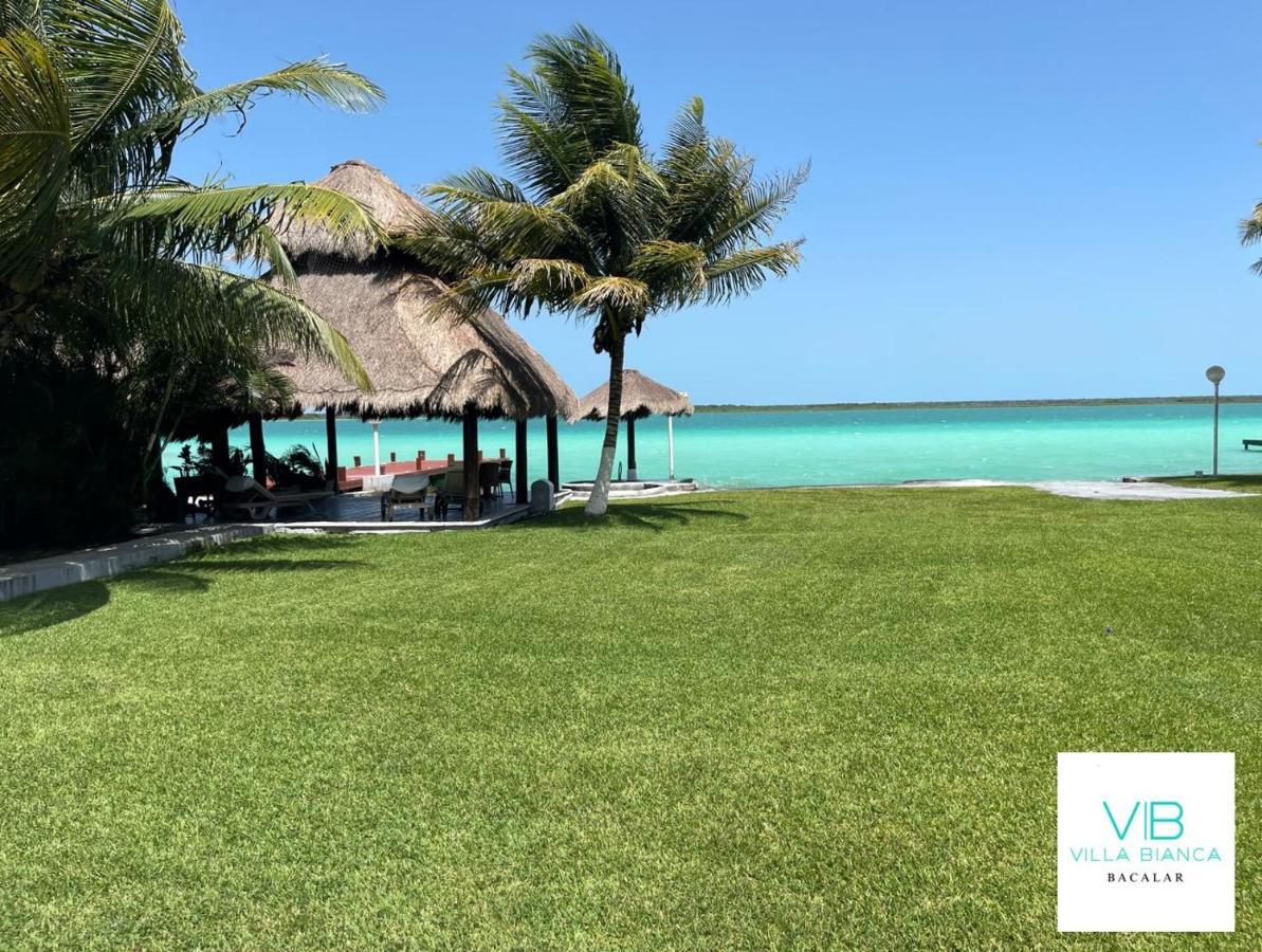 Villa Bianca Bacalar Buitenkant foto