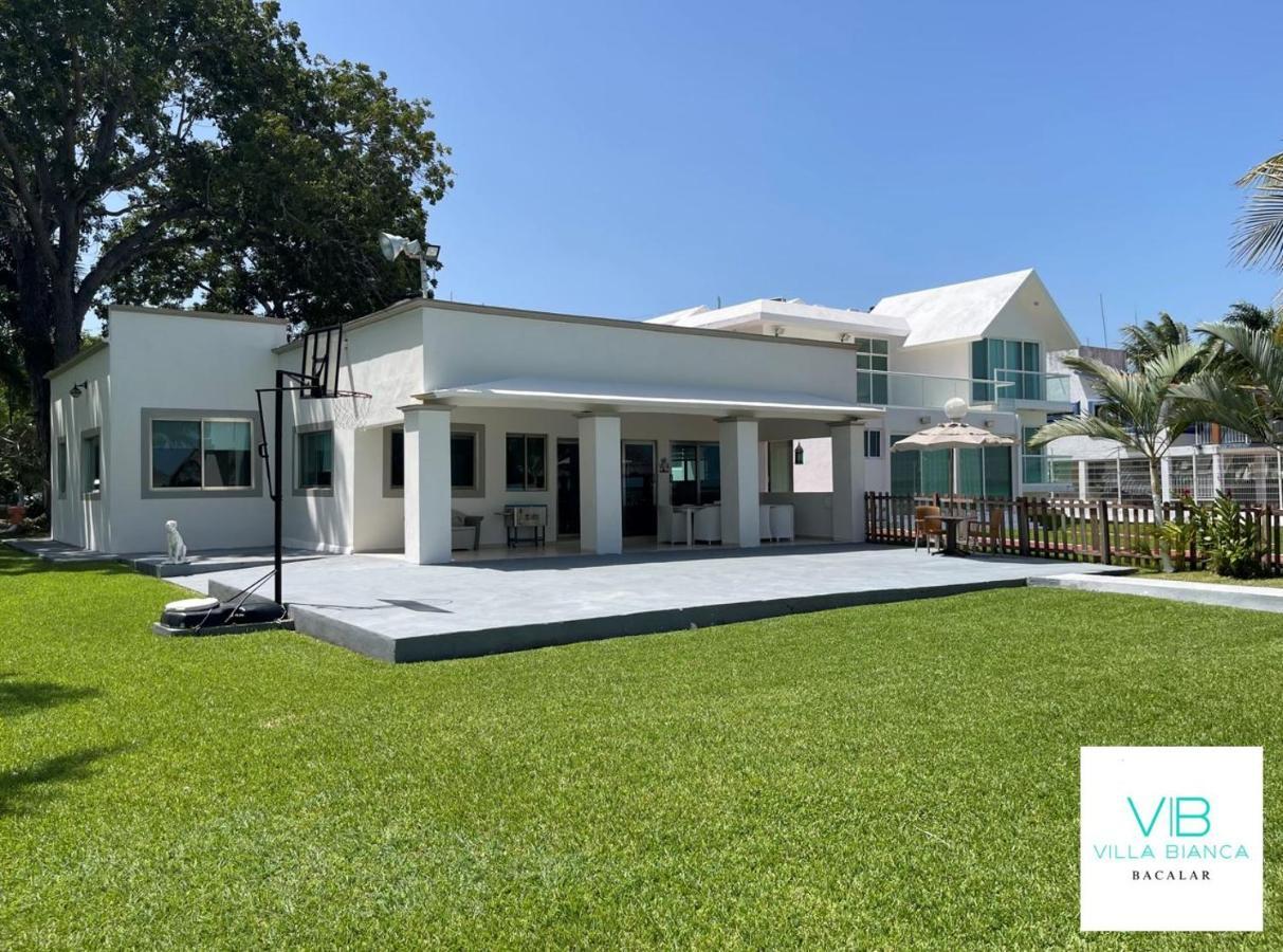Villa Bianca Bacalar Buitenkant foto