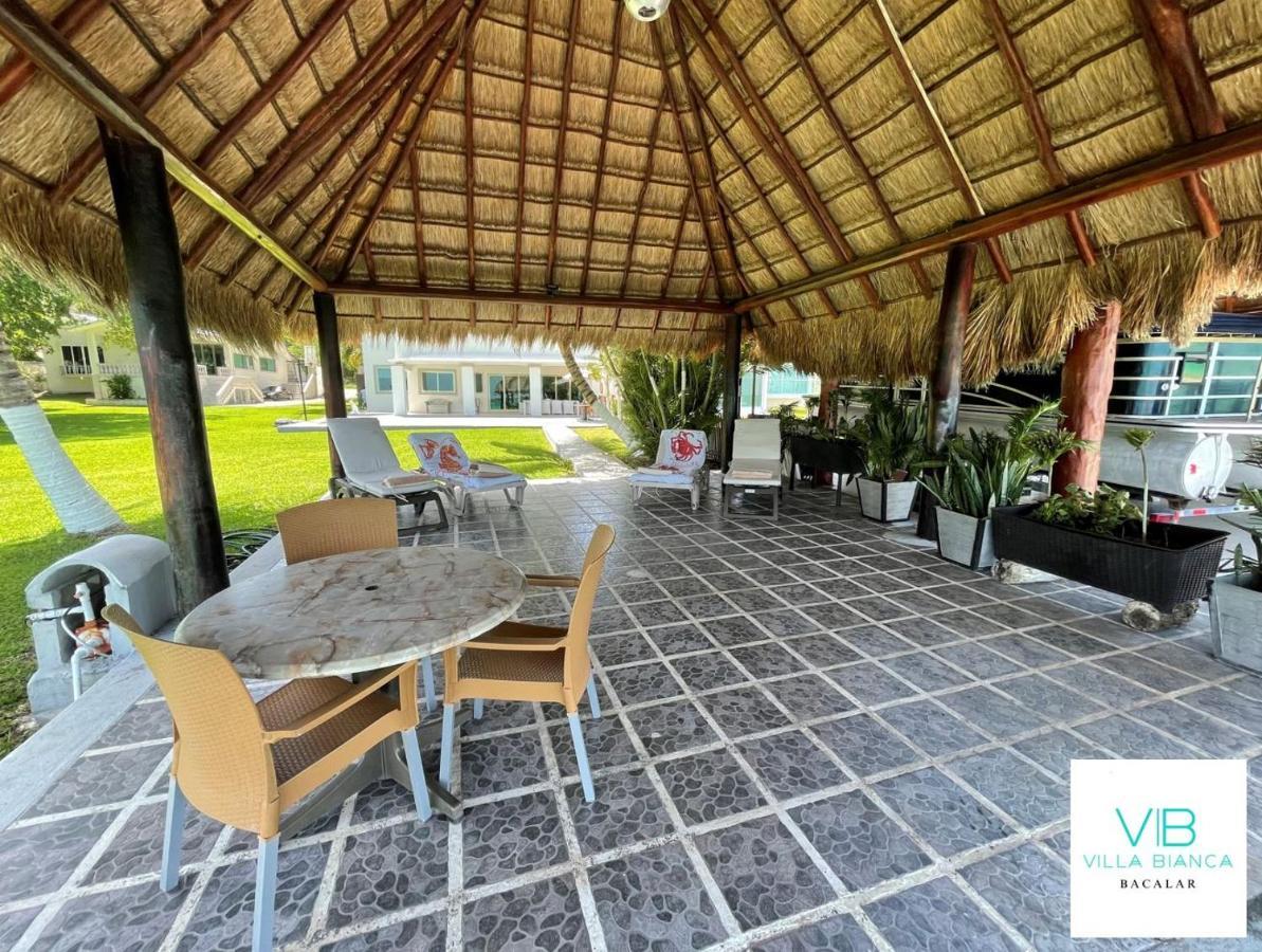 Villa Bianca Bacalar Buitenkant foto