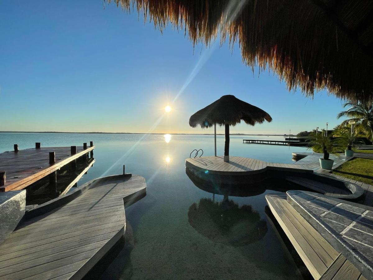 Villa Bianca Bacalar Buitenkant foto